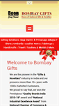 Mobile Screenshot of bombaygifts.net